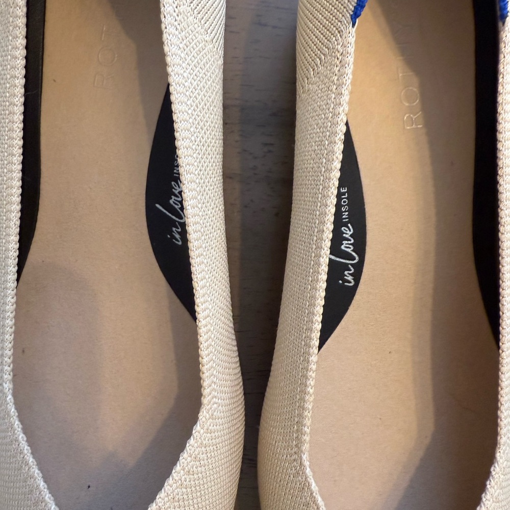 Rothy’s The High Point Sand Stone Size 11.5 NWOT - Picture 2 of 7